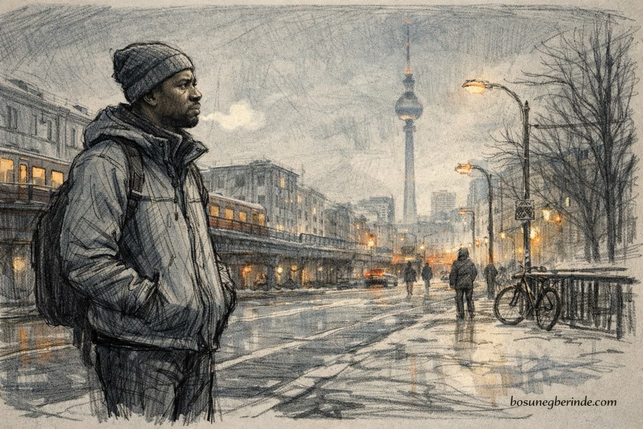 A man in Berlin